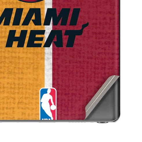 NBA Miami Heat Canvas Galaxy Note20 5G Skin
